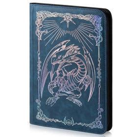 Sabermaster binder with laser foil cover showcases premium display.