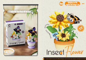 Sacblirr mini flower bonsai featuring colorful blossoms for vibrant charm
