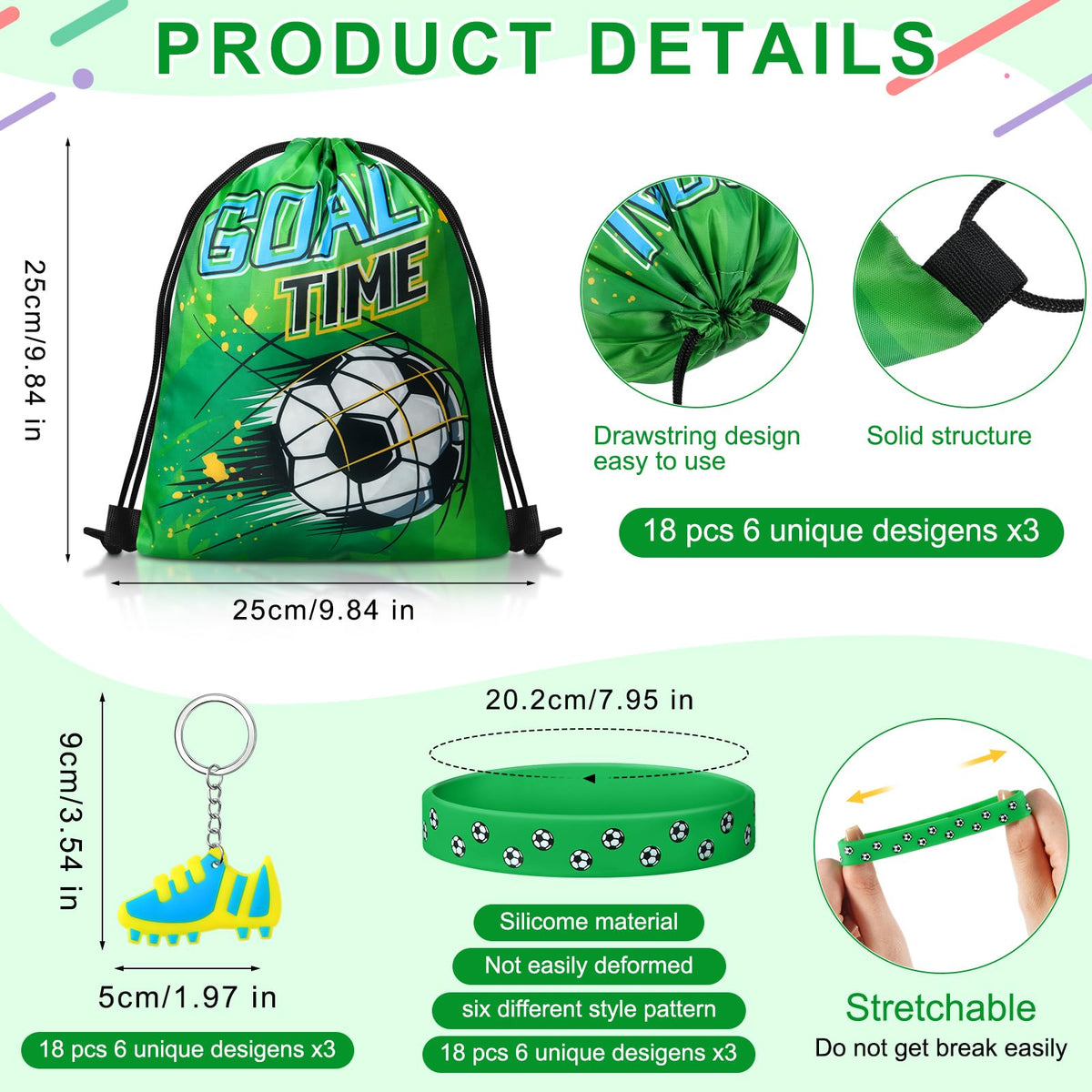 Sadnyy soccer keychains with durable design and theme flair.