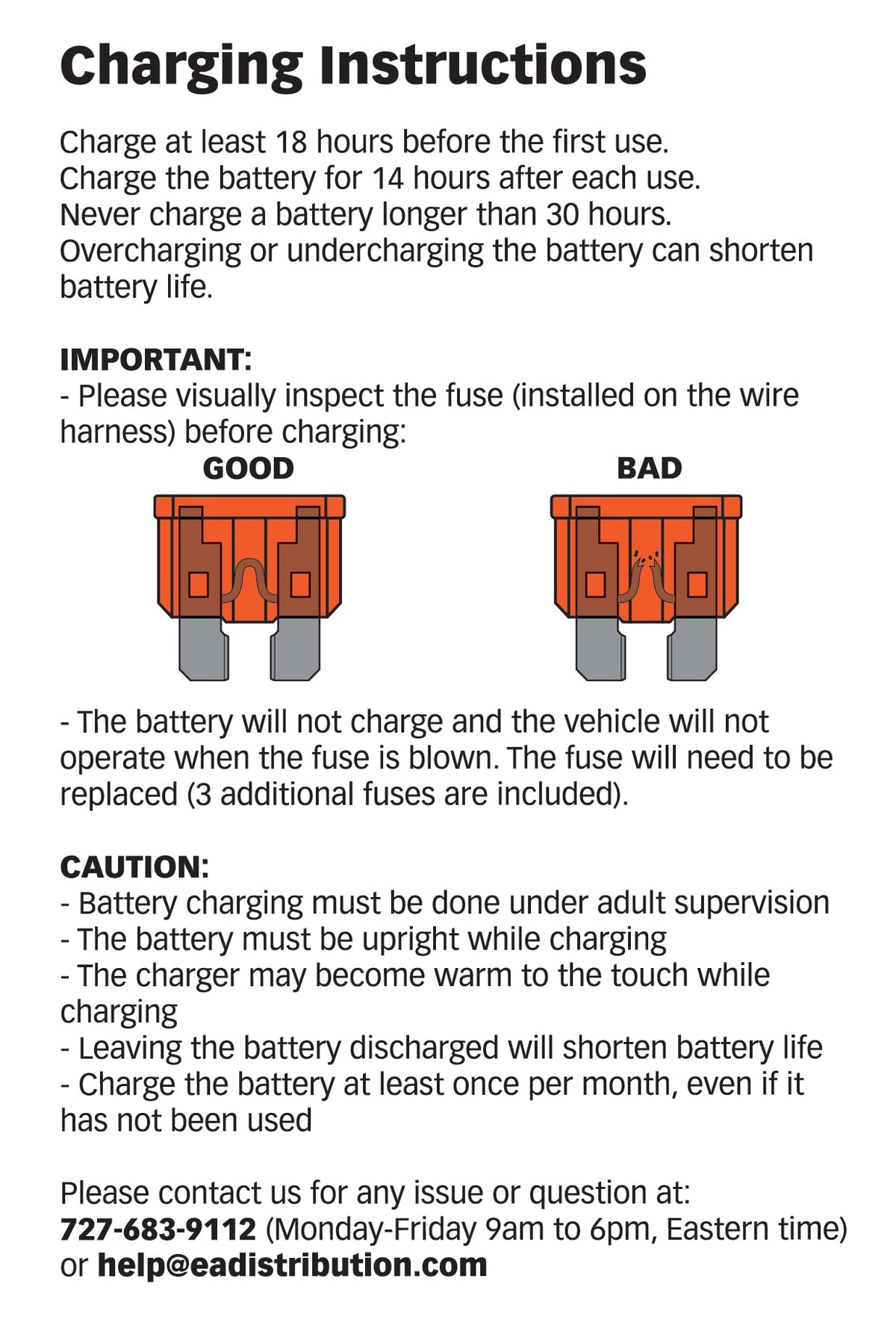Battery dimensions 151x65x99 mm for simple Power Wheels replacement