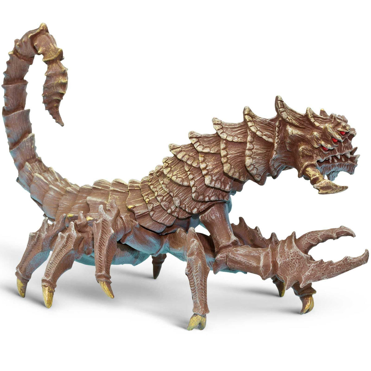Desert Dragon in action pose suitable for play sets and dioramas