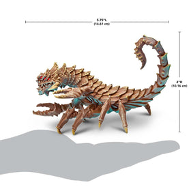 Non-toxic PVC Desert Dragon for safe play with kids aged 4 and up