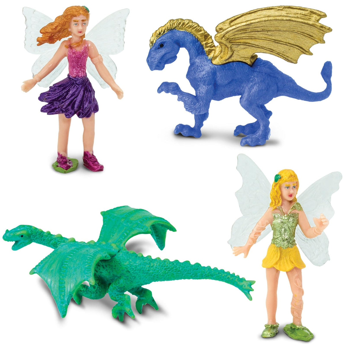 Safari Ltd. dragon mini figure from Toob inspires quests and fantasy world-building.