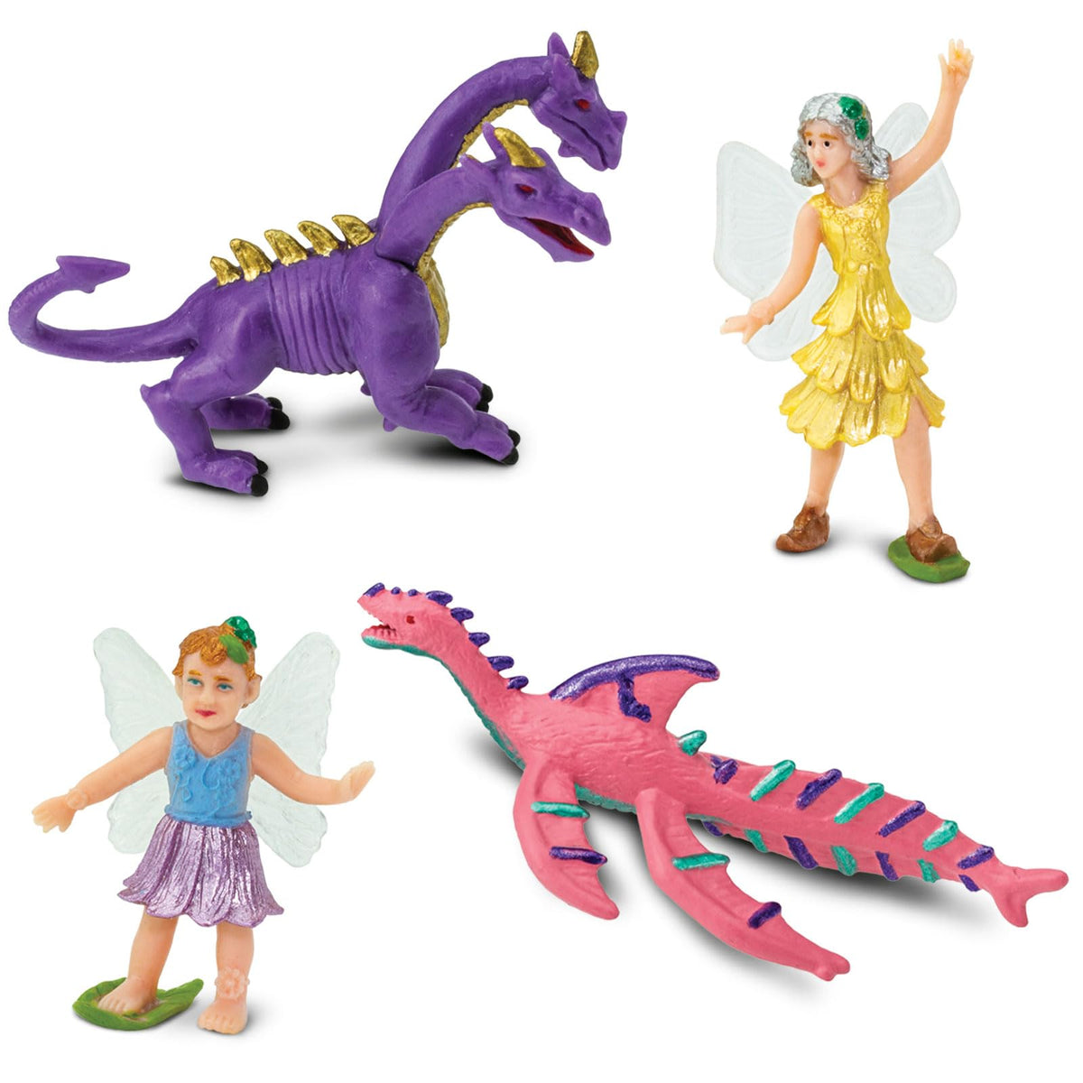 Safari Ltd. fairy mini figure from Toob encourages narrative games and fantasy exploration.