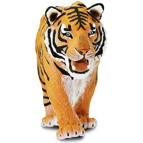 Safari Ltd Siberian Tiger Figurine pose in dynamic stance for storytelling