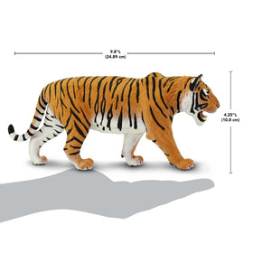 Safari Ltd Siberian Tiger Figurine texture detail highlighting fur patterns