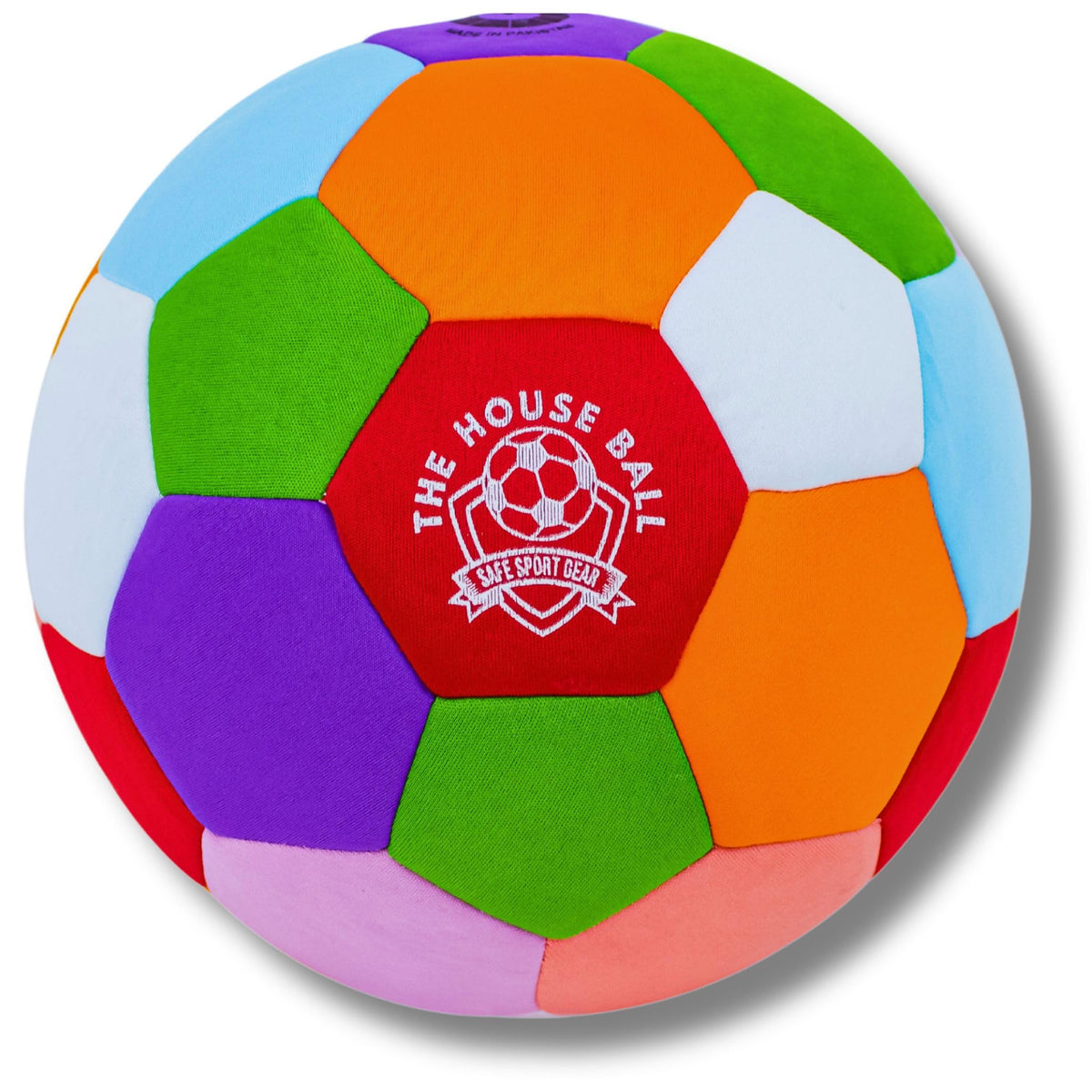 Safe Sport Gear The House Ball packaging, ready for safe indoor use.