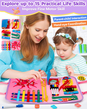 SaFeli Montessori pages for letters numbers and shapes stimulate early cognition.