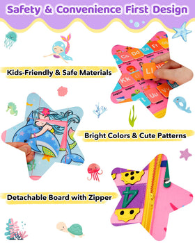 SaFeli travel-friendly soft felt design is lightweight for car trips and flights.