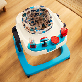 Extra-wide base provides added stability during early steps.