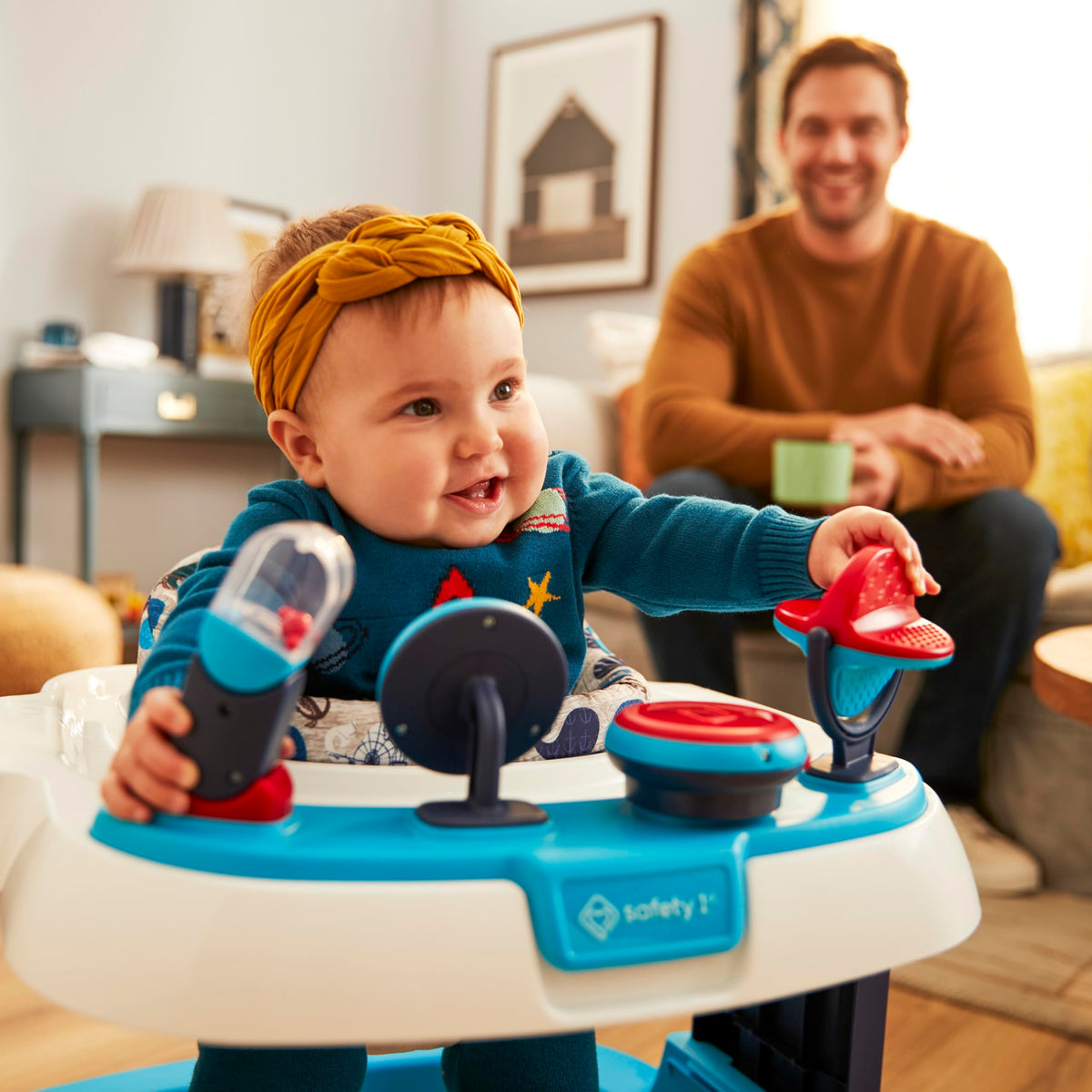 Safety 1st Ready, Set, Walk! DX machine-washable seat pad for cleaning