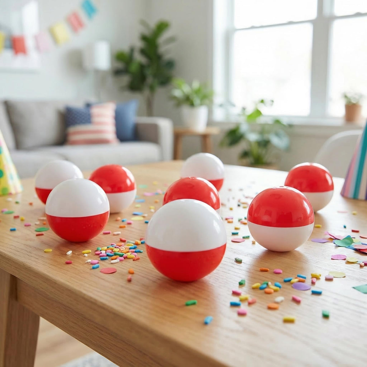 SAFIGLE piñata filler capsules for celebrations and prizes