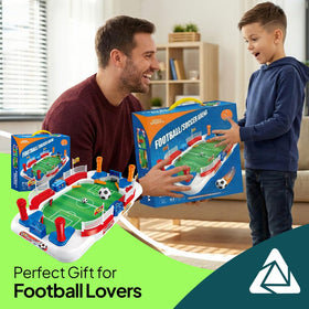 SAGA SPORTS kids enjoying the mini table showcasing active, screen-free entertainment