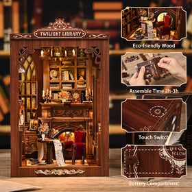 Sagiterra Book Nook Kit is designed for teens and adults, ages 14+, with patience in mind.
