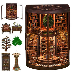 Sagiterra Book Nook Kit cover image inspires a relaxing creative session.