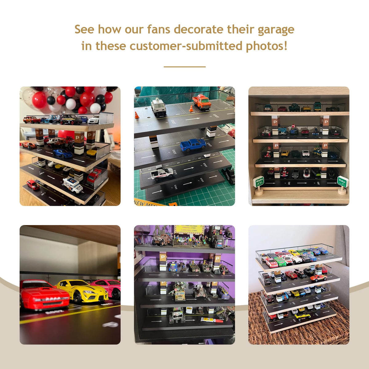 Saichotoy 1:64 interior storage scene emphasizes neat car organization
