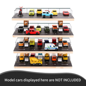Saichotoy four-level racks maximize capacity for Hot Wheels and Matchbox