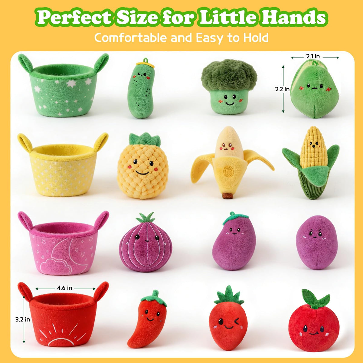 SAIMAND soft textures provide varied tactile experiences during play.