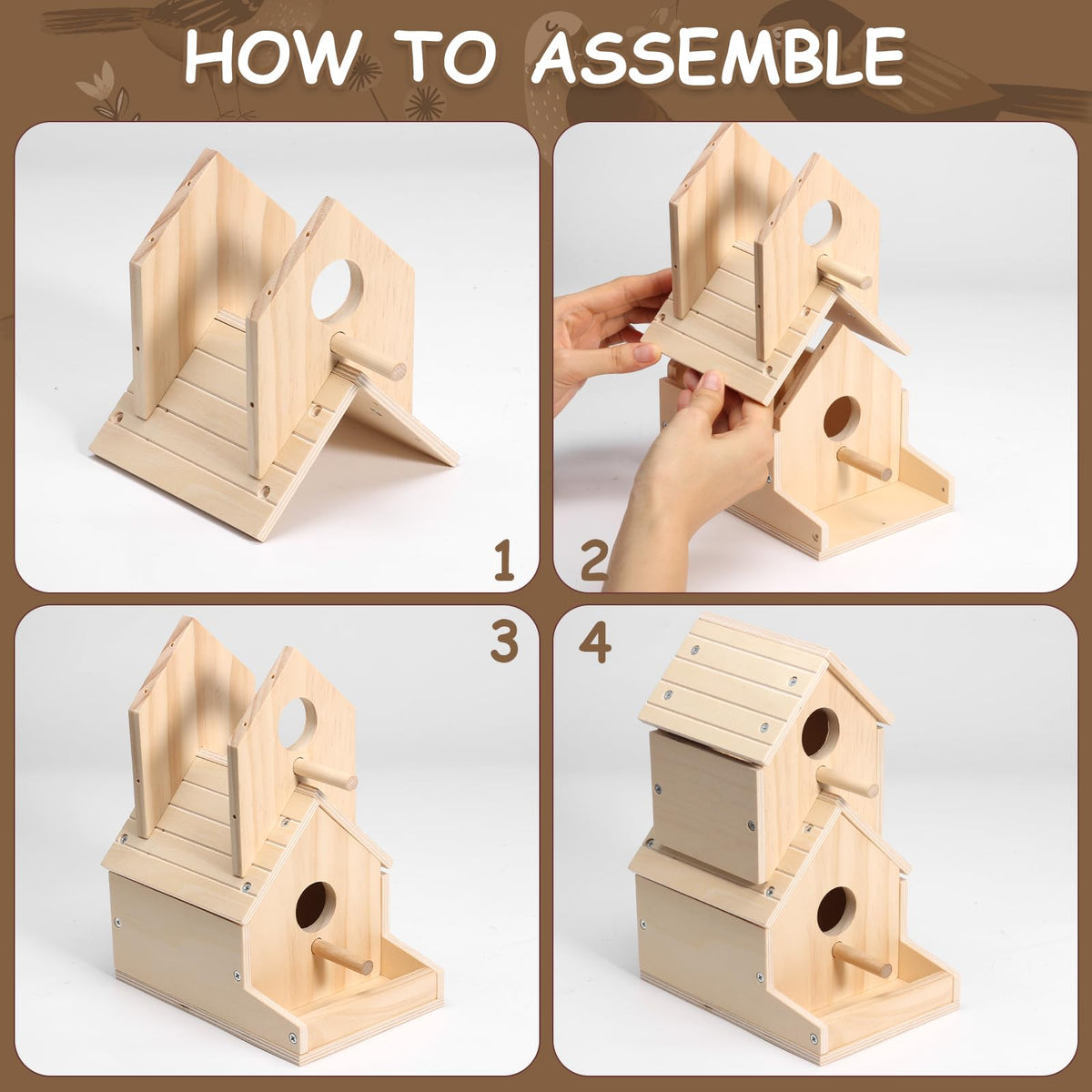 SainSmart Jr solid natural wood construction ideal for durable outdoor display.