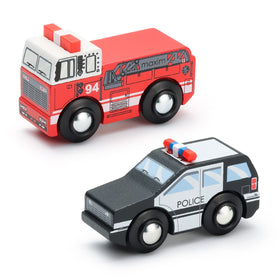 SainSmart Jr. kids playing with wooden cars boosts hand-eye coordination.