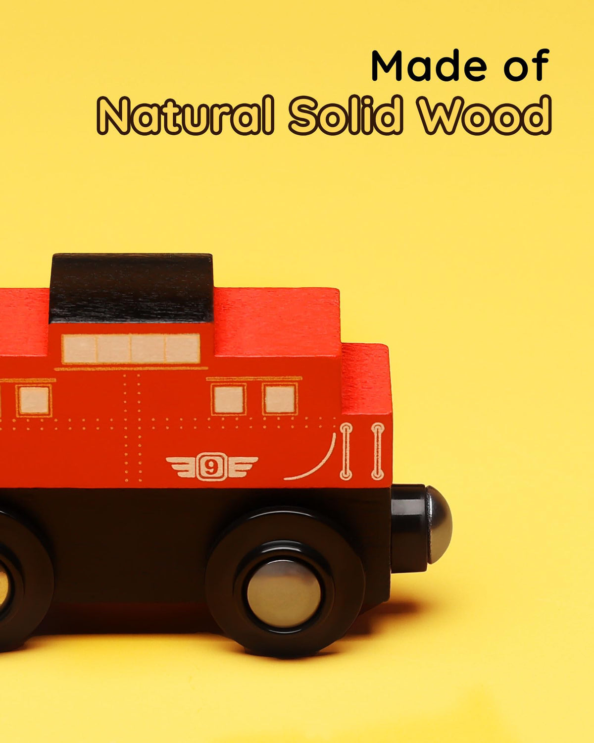 SainSmart Jr motorized train engine with rear light for added realism