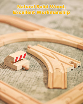 SainSmart Jr portable train track set for on-the-go play.