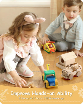SainSmart Jr. premium wood materials provide authentic feel and lasting projects.