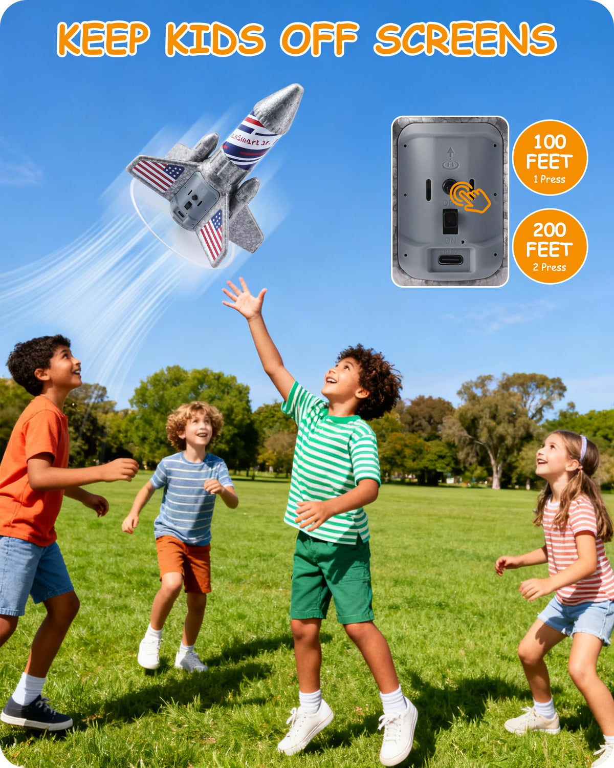 SainSmart Jr rocket launcher reaches 100 ft for safe backyard practice