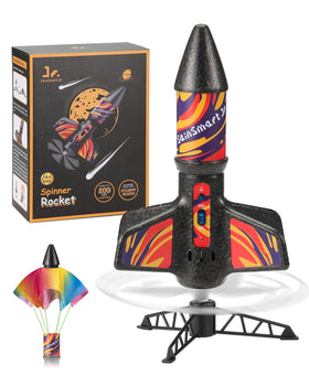 SainSmart Jr. Rocket Launcher in action for exciting backyard launches