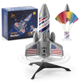 SainSmart Jr rocket launcher upgraded version with balanced boosters for stable outdoor flights