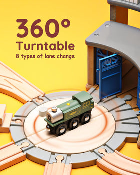 SainSmart Jr. spinning turntable enabling engaging engine rotations.