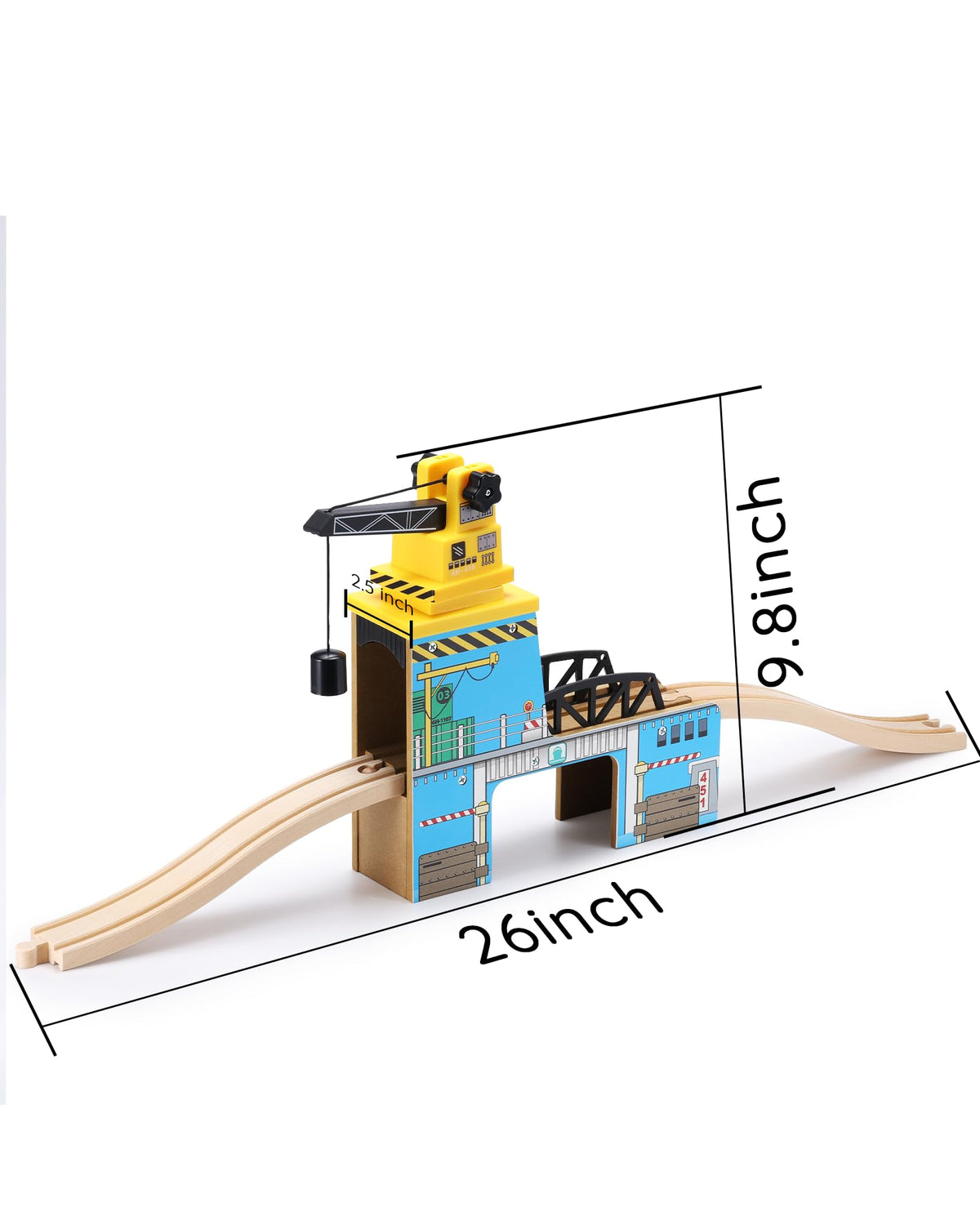 SainSmart Jr. universal brand compatibility enables seamless play across train sets.