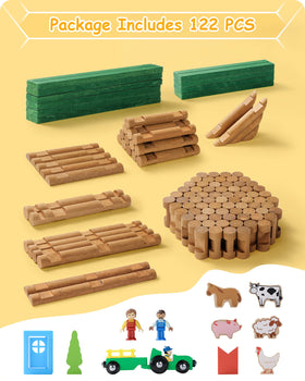 SainSmart Jr child-friendly birch wood set ready for safe, tactile exploration