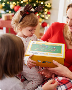 SainSmart Jr 122-piece kit supports early STEM exploration in a cozy playroom