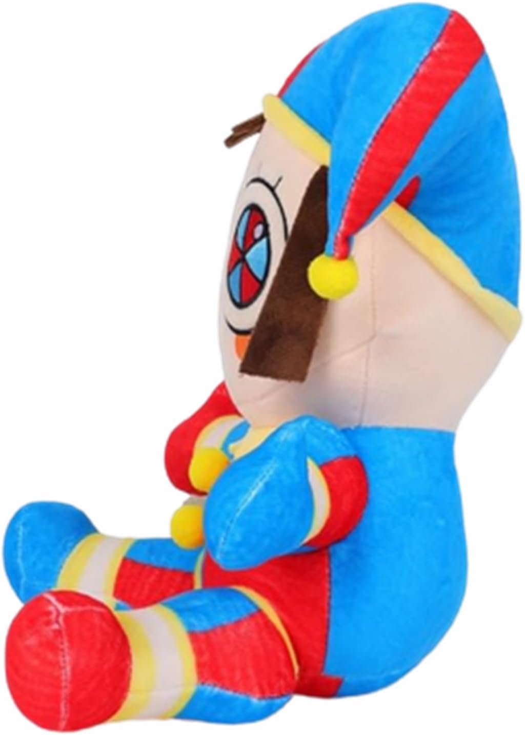 SAJISP Pomni plush studio shot, perfect on shelf or desk display