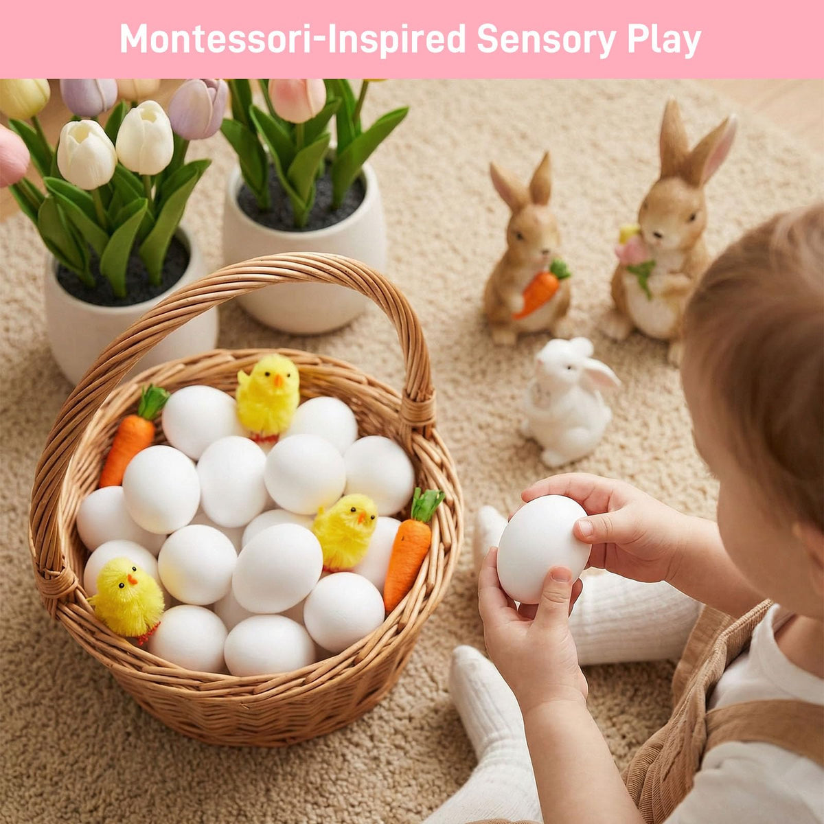 SallyFashion wooden eggs in a modern farmhouse setting elevate decor instantly.