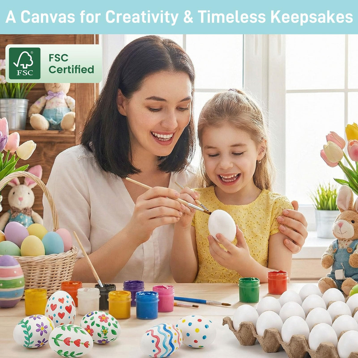 SallyFashion Montessori sensory eggs for hands-on learning and grasping skill development.