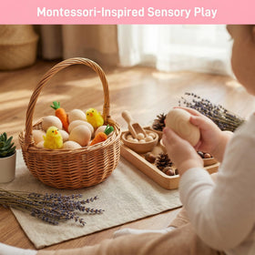 SallyFashion Nesting Eggs for Chickens sized to mimic real eggs for training behavior