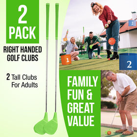 Samorillo tall right-handed golf clubs designed for players 5 ft and taller