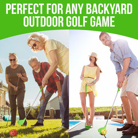 Samorillo two-pack golf set ideal for family backyard play