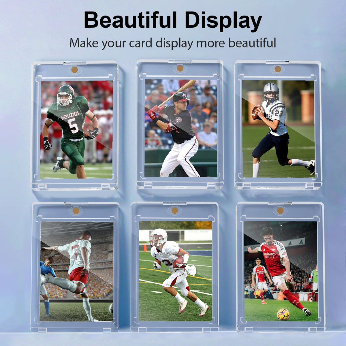 SAMYUCHO 130PT display-friendly holder ideal for collections and gifts