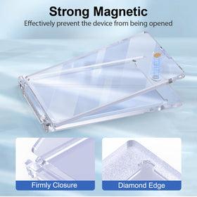 SAMYUCHO strong magnetic seal for easy snap-shut storage