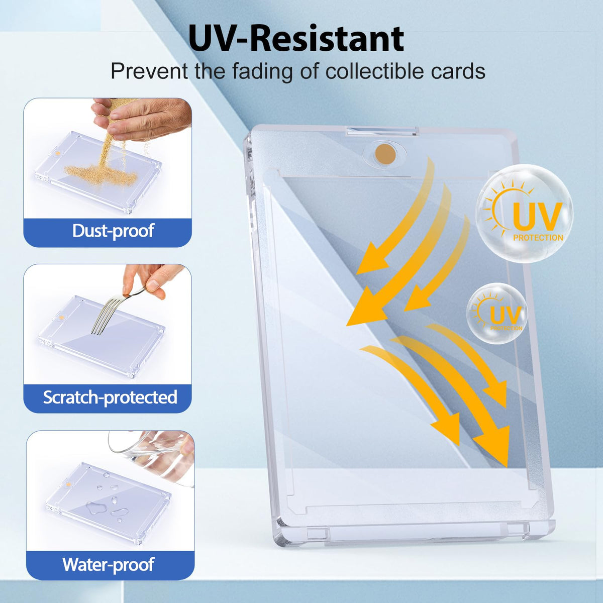 SAMYUCHO UV protection display case protecting card artwork