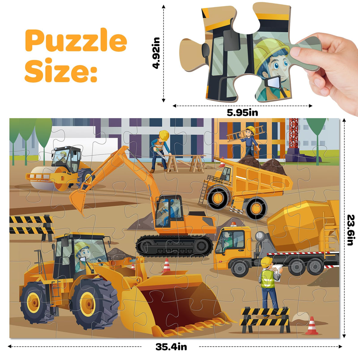 SANANT excavator piece offers tactile engagement and problem solving.