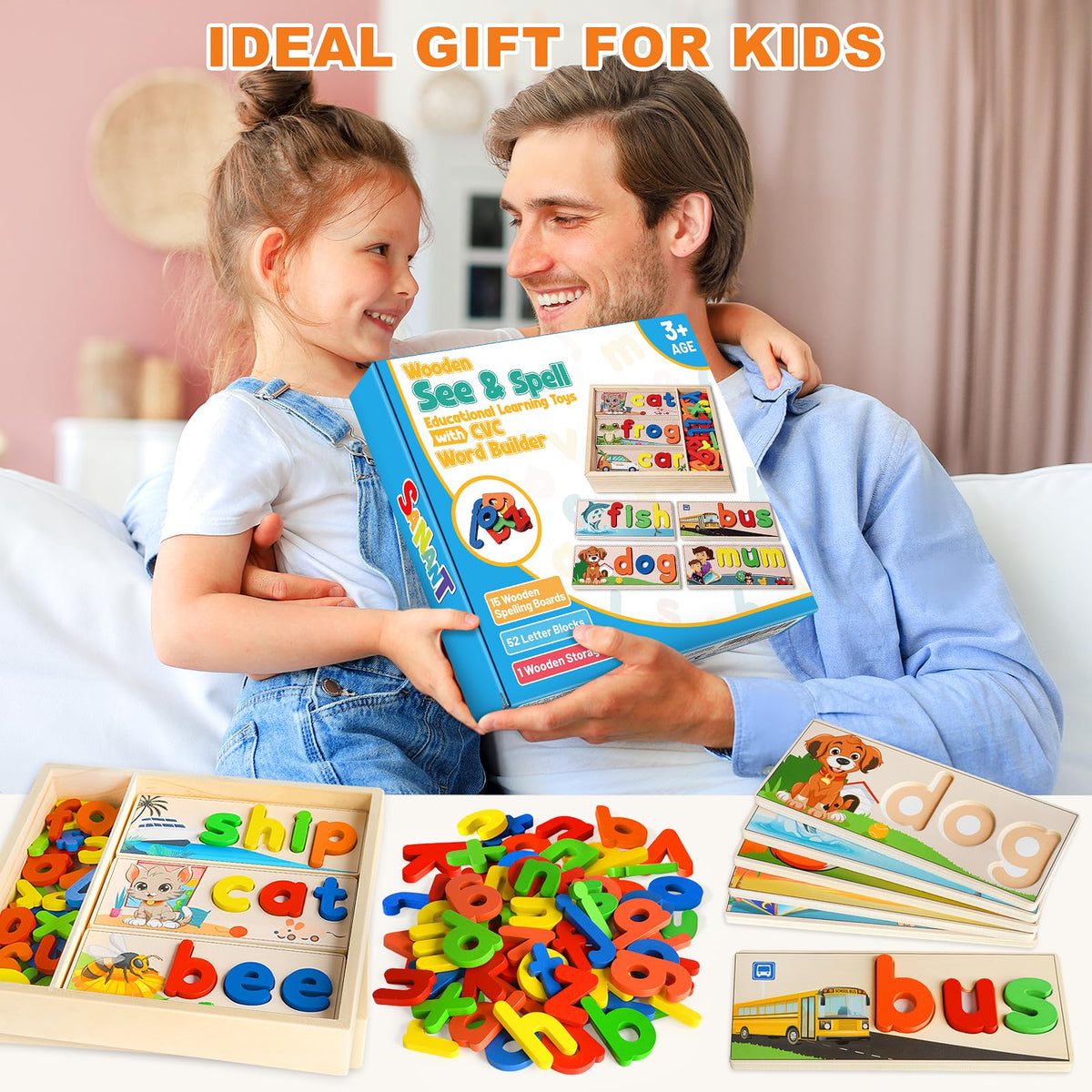 SANANT Montessori inspired design supports independent learning