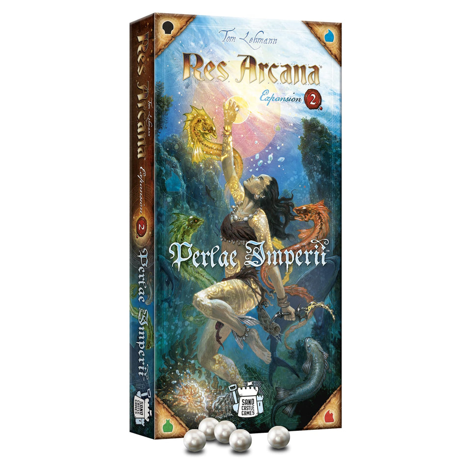 Sand Castle Games Res Arcana Perlae Imperii pearl essence expands strategic options.