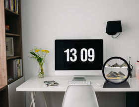 SANDCLE ABS base adds durability for long-term desk use