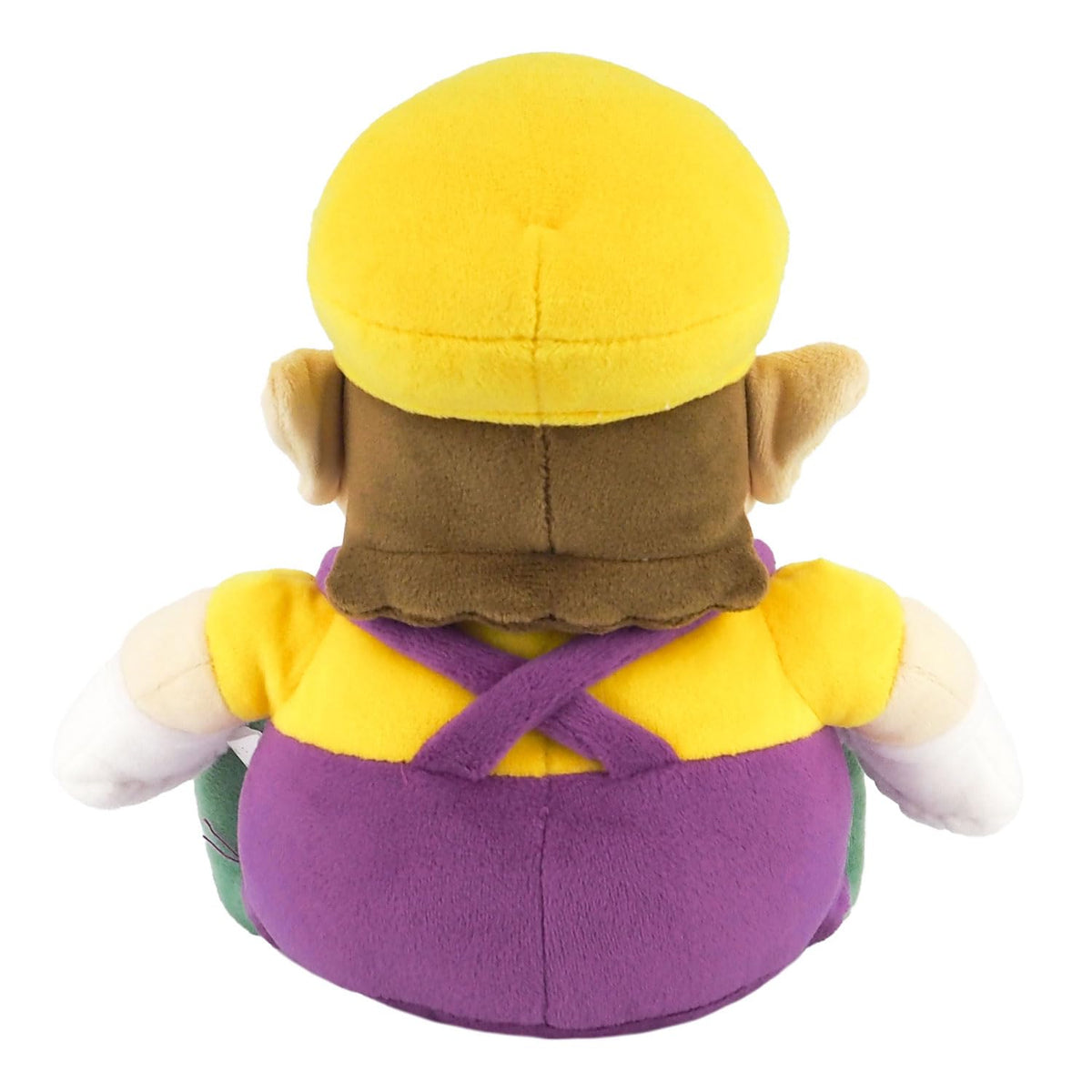 Sanei Wario All Star plush face detail highlights his mischievous grin.