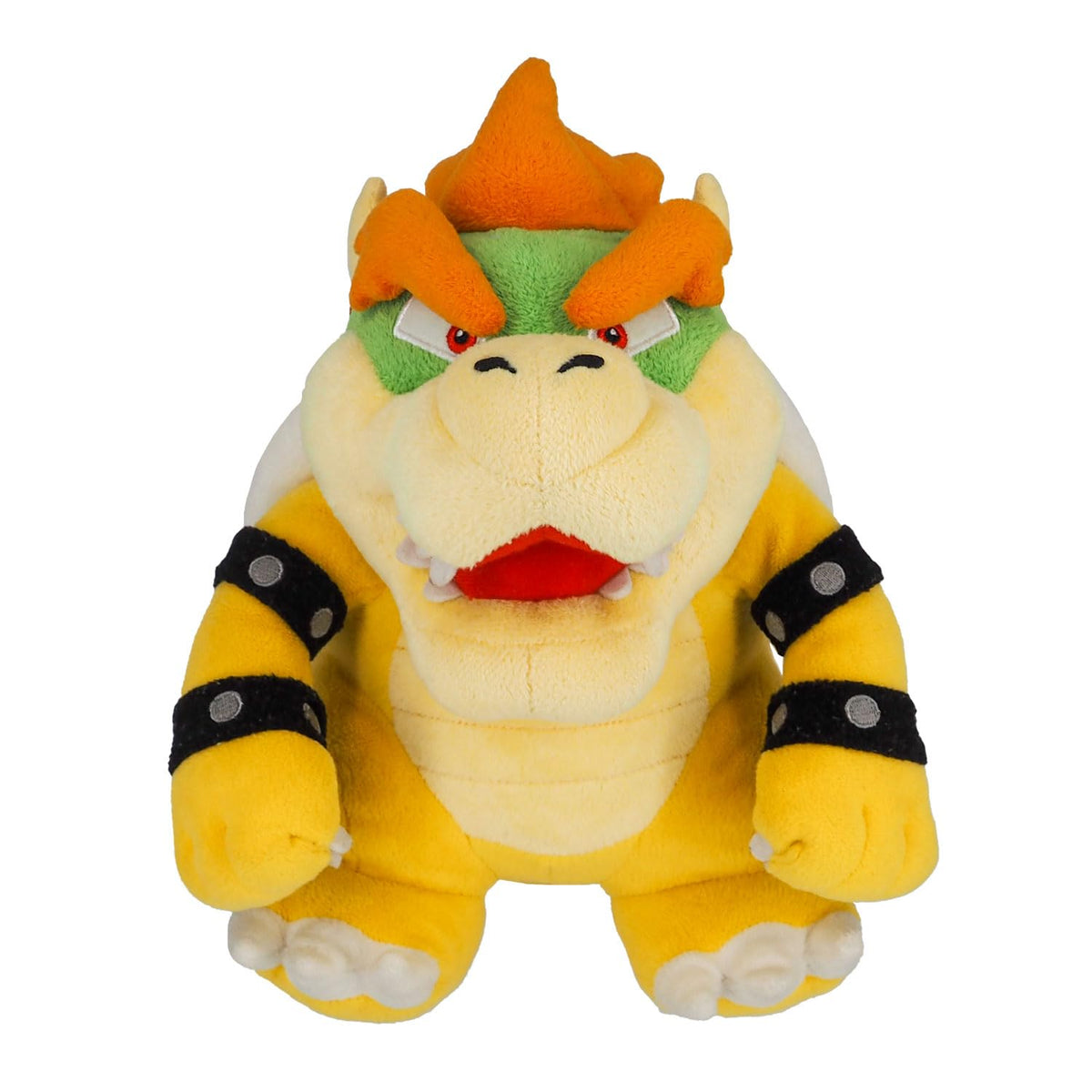 Sanei Bowser plush face detail captures iconic features.