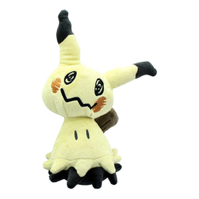 Sanei Mimikyu plush front view shows compact 7-inch size ideal for cuddling and display.